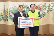 건협 경북도회, 문경시에 장학금 전달