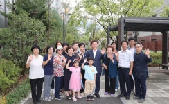 박승원 시장 “도란도란도심숲길은 광명6동의 명물로 재탄생할 것”