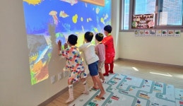 대구 달서구, 구립어린이집 5곳 증강현실 체험 콘텐츠 설치···미래형 놀이교육 진행