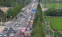 서울∼문산 고속도로 ‘금촌 나들목(IC) 진입로’확장…상습정체 구간 해소