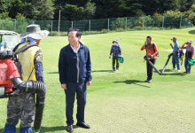 거창군, 구인모 군수 친환경대중골프장 현장점검 나서