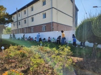 의성 안계초등학교, 니캉내캉 벽화그리기 실시
