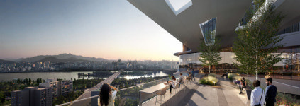 HDC현산, 용산 정비창 ‘더 라인 330’ 이름 제안…조합원 100% 한강 조망