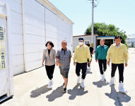 김대순 행정2부지사, 가축 폭염피해 대비 축산농가 현장점검
