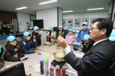 청와대 푸른누리 어린이 기자단, 가스안전 중요성 취재