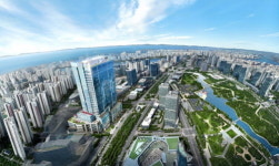 송도 국제도시 중심에 선 센트럴비즈 한라 공급에 눈길