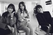 E2RE 희정, 이선균-오연서와 다정한 인증샷