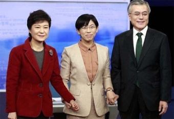 대선 2차TV토론, 책임공방 설전