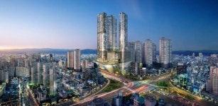 대구 범어네거리에 미래형 인공지능아파트 시공