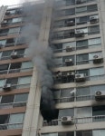 익산 아파트 화재, 1명 3도 화상...원인은?