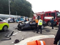 보은 교통사고,신호등이 없는 교차로에서 쾅...2명 사망 4명 사상