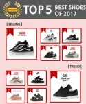 ‘2017년에 슈즈류 판매와 트렌드 1위는 반스 올드스쿨과 호킨스 락온 샌들’…ABC마트, ‘베스트 슈즈 10’ 발표