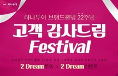 하나투어, 기업브랜드 출범 22주년 맞아 하나팩 프리미엄 선봬