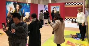 미디어프론트, 日오사카서 ‘디지털뮤지엄AR트릭아이 with VR’ 성료