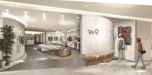 이랜드월드 더블유나인, 코엑스몰 1호점 오픈