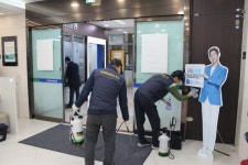 농협은행, 전 지점 대상 신종 코로나 방역 실시