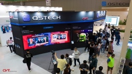 ㈜씨브이티일렉트로닉스코리아, 2023 KOBA 전시회서 QSTECH LED 디스플레이 선보여
