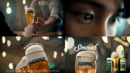 오비맥주, 프리미엄 라거 한맥 생맥주 한맥 엑스트라 크리미 生 신규 광고 영상 공개
