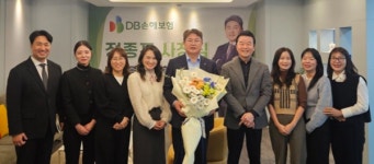 정종표 DB손해보험 사장, 스카이블루에셋 현장 방문