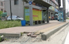 아산시 ‘버스승강장’ 관리 엉망