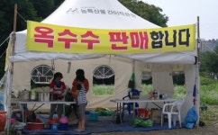 아산시, 농산물 간이직판장 운영