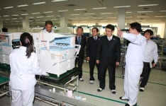 복기왕 아산시장, (주)신도리코 방문 소통행정 펼쳐
