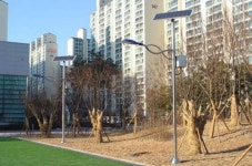 아산시, 공동주택 태양광 방범등 교체 시범사업