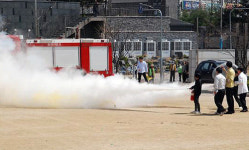 온양풍기초, ‘2012 재난대응 안전한국훈련’ 실시