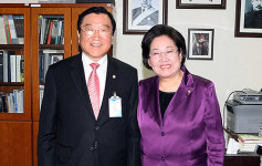 김석환 군수, 국비 확보 위한 분주한 행보