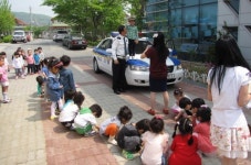 아산署, 찾아가는 교통안전 체험학습 실시