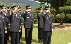 정용선 충남경찰청장, 대둔산 승전탑 전사자 추모
