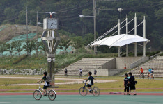 예산 ‘무한천 둔치공원’, 휴식공간으로 탈바꿈