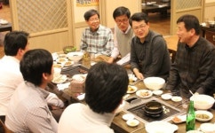 복기왕 아산시장, 배구연맹 심판 및 연맹 임원진 격려