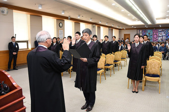 지방법원 부장판사 이하 인사...로스쿨 출신 신임법관 25명 배치
