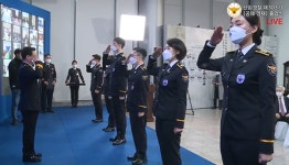 2,592명 신임경찰, 중앙경찰학교 졸업...치안현장으로