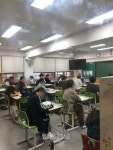 리트 70여일...로스쿨 준비생들, 빗속 모의고사 치러