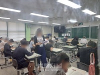 장맛비 속 로스쿨 진학 열기...법학적성시험 전국 모의고사에 북적