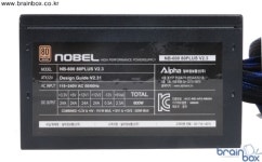알파정보통신 NOBEL 80PLUS BRONZE 2종 - 파워서플라이, 고효율, 전기요금 절약