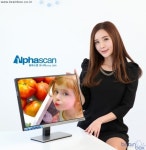 알파스캔, 울트라 narrow 베젤의 23인치 IPS 모니터 출시