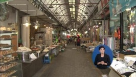 폭염…전통시장 개점휴업