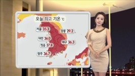 내일 중부지방 35도…제주·남해 태풍 영향