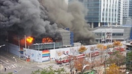 구로동 신축 공사장 화재…2명 사망·9명 부상