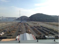 마산 가포신항 개장···연 400만톤 화물 처리