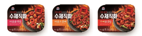 사조대림, 수제직화 매콤안주 3종 출시