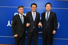 김두관-정하영, 박남춘 인천시장과 인천2호선~김포~GTX킨텍스역 연결 합의