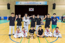 [포토] 호원대 총장배 태권도대회 수상의 기쁨