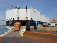 에이치앤피로지스, LCD 제조설비 1차분 해상운송 선적 완료