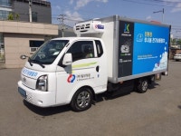 ㈜일진정공, 친환경 무시동 전기냉동탑차 첫선