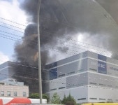 양지 SLC 물류센터 화재 발생