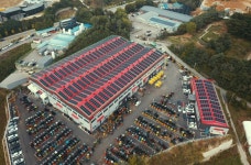 AJ네트웍스, 천안에 태양광 발전소 준공...연간 879MWh 전력 생산